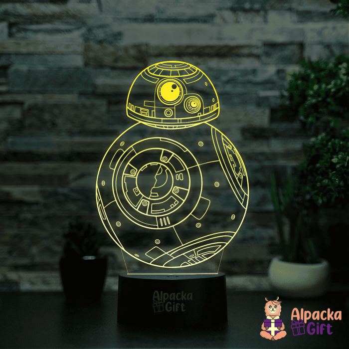 Lampă 3D - BB-8 [4]