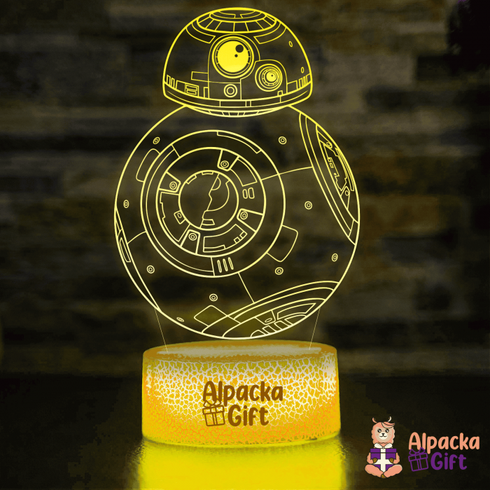 Lampă 3D - BB-8 [5]