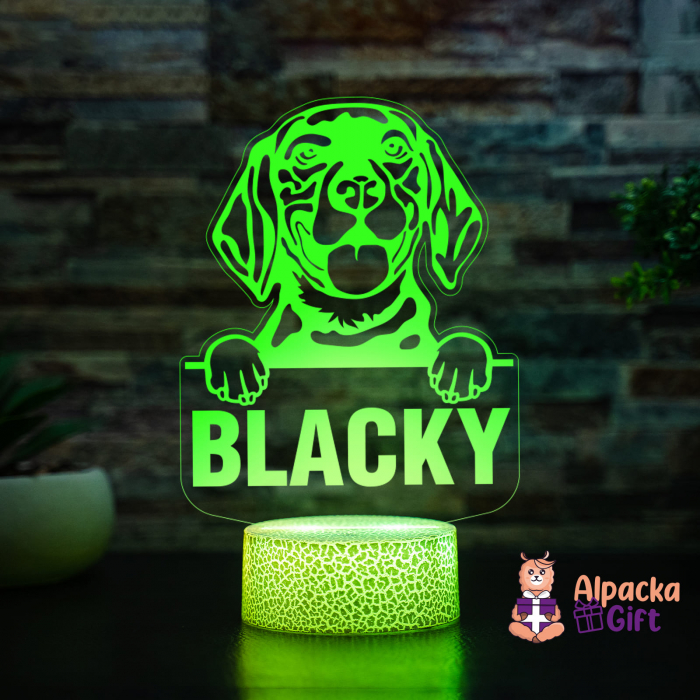 Lampă 3D - Beagle [4]