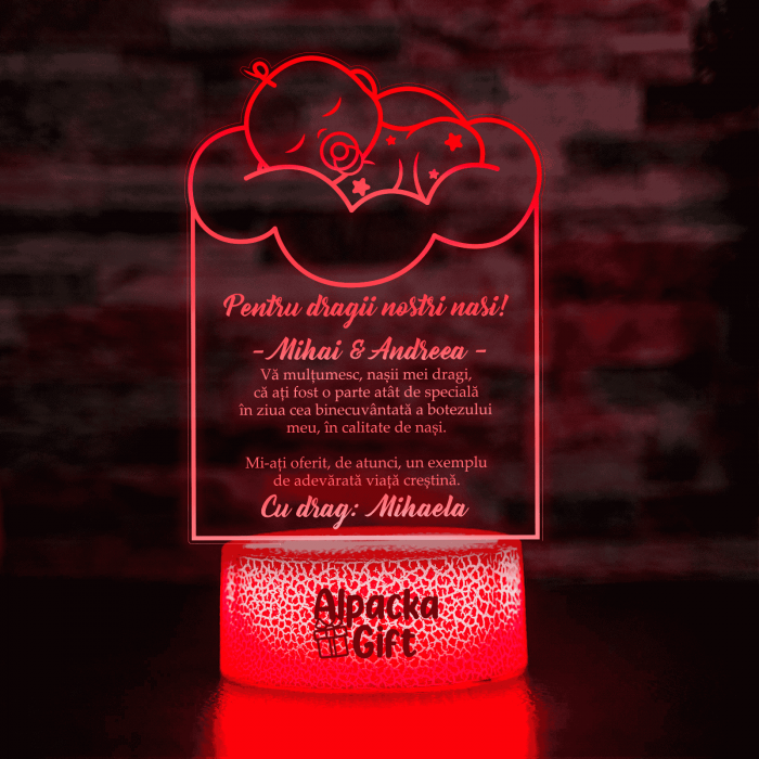 Lampa 3D Bebe [4]