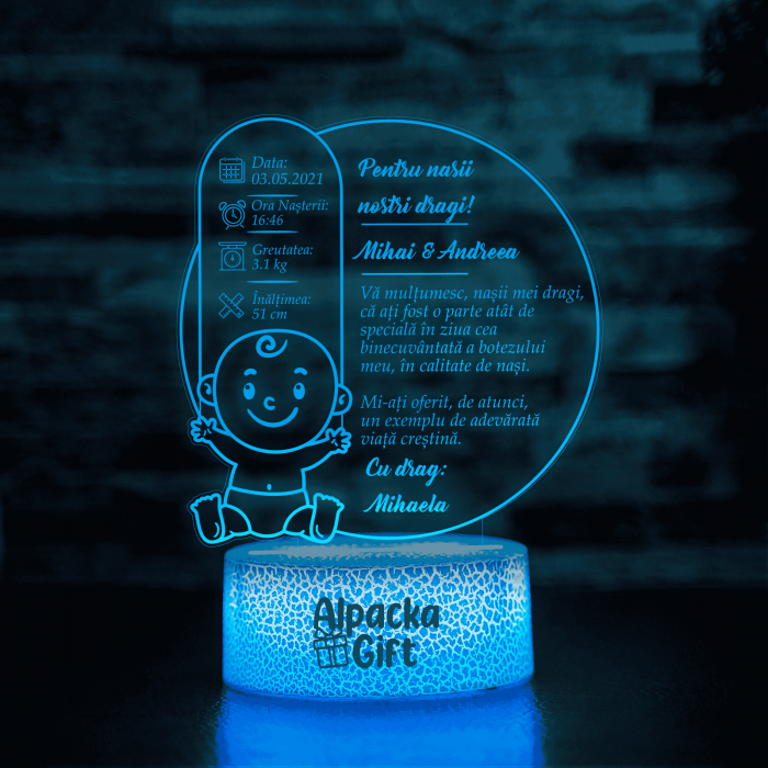 Lampa 3D Bebe 2 [3]