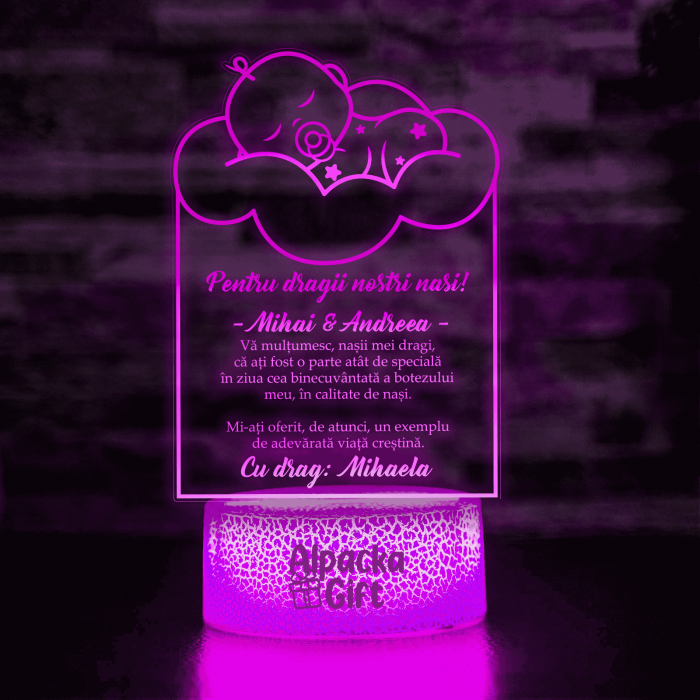 Lampa 3D Bebe [3]