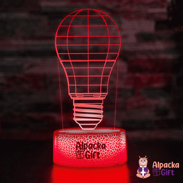 Lampă 3D Bec [4]