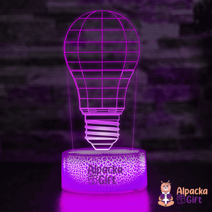 Lampă 3D Bec [3]