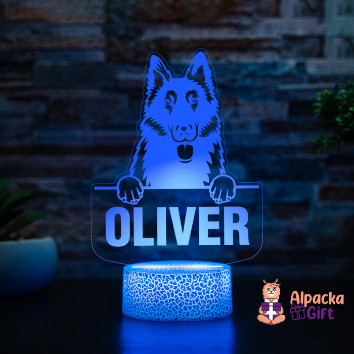 Lampă 3D - Ciobanesc Belgian [2]