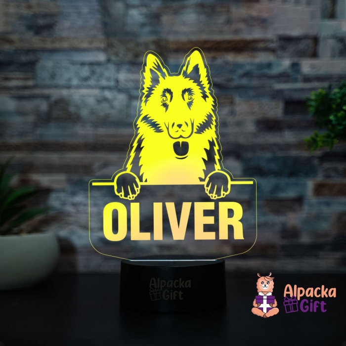 Lampă 3D - Ciobanesc Belgian [3]