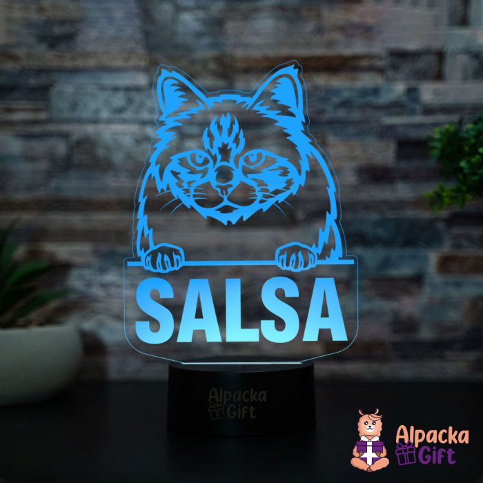 Lampă 3D Birman [2]