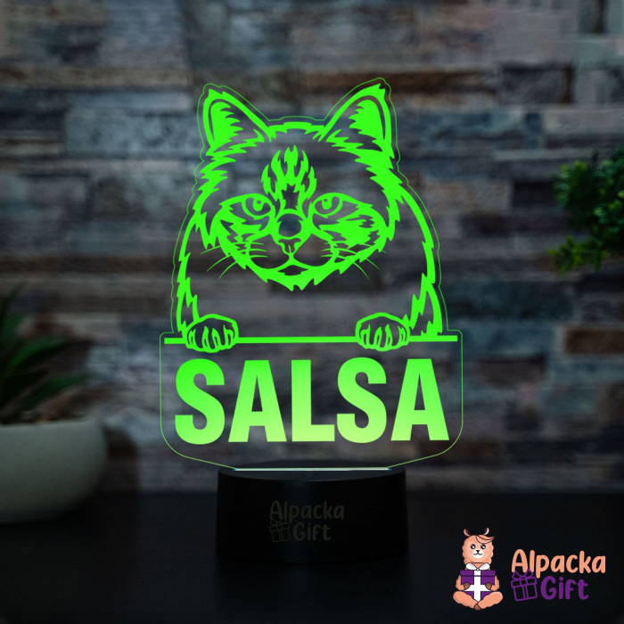 Lampă 3D Birman [3]