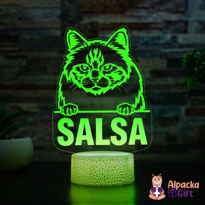 Lampă 3D Birman [3]