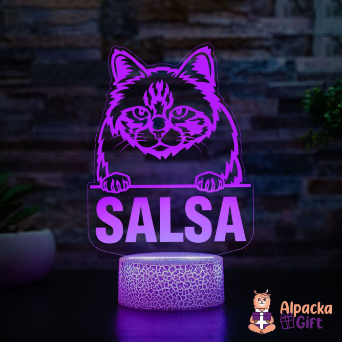 Lampă 3D Birman [2]