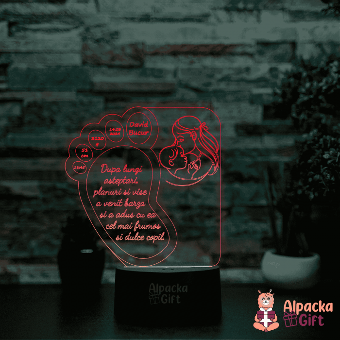 Lampa 3D - Bebe 3 [5]