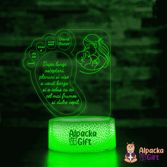 Lampa 3D - Bebe 3 [5]
