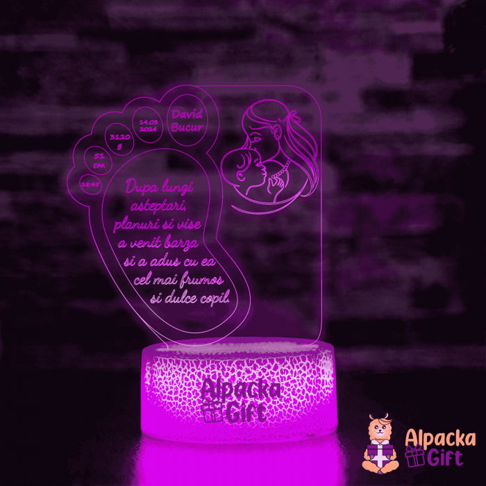 Lampa 3D - Bebe 3 [2]