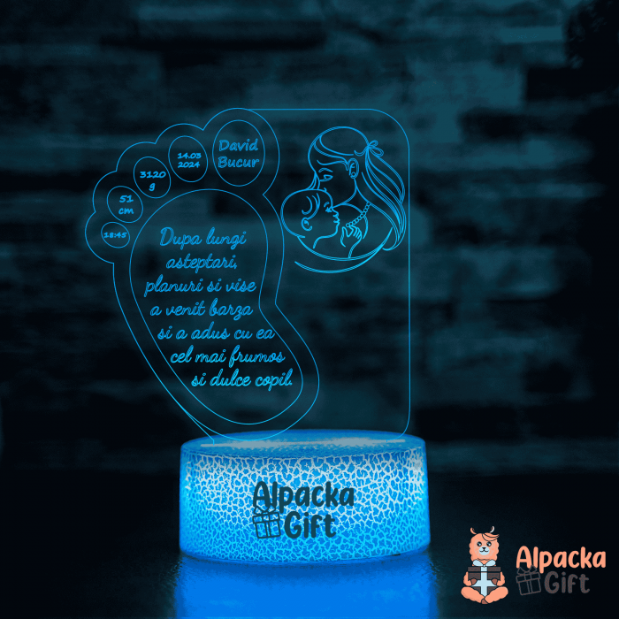 Lampa 3D - Bebe 3 [3]