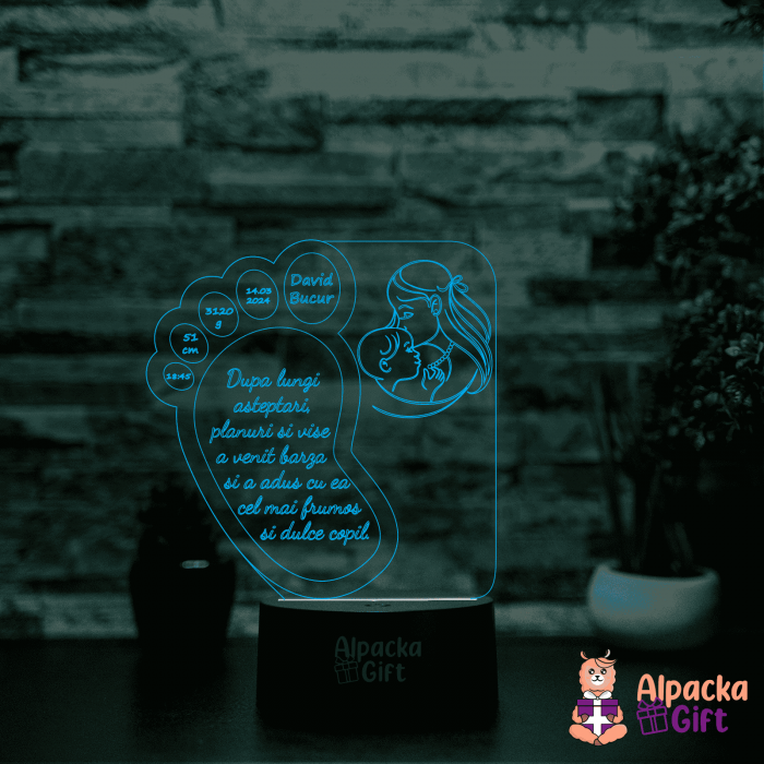 Lampa 3D - Bebe 3 [2]