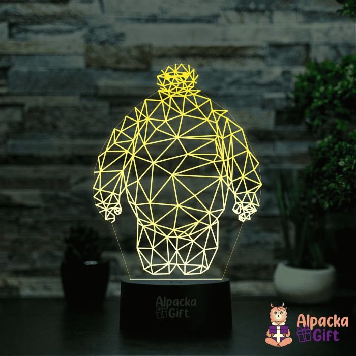 Lampa 3D - Big Hero Baymax [2]