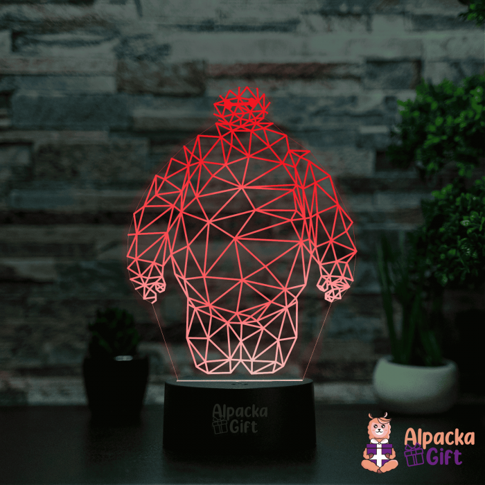 Lampa 3D - Big Hero Baymax [5]