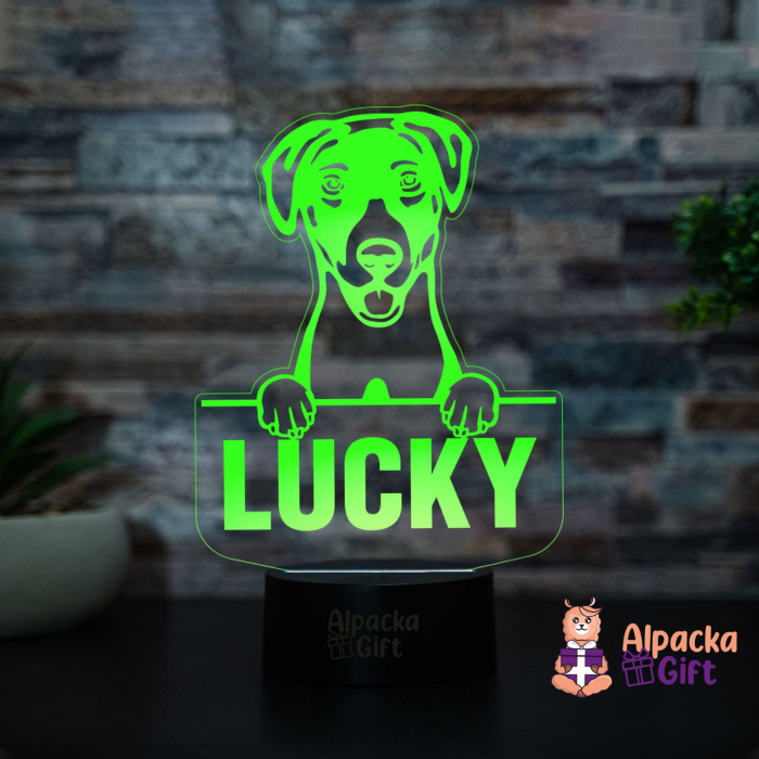 Lampă 3D - Blue Lacy [3]