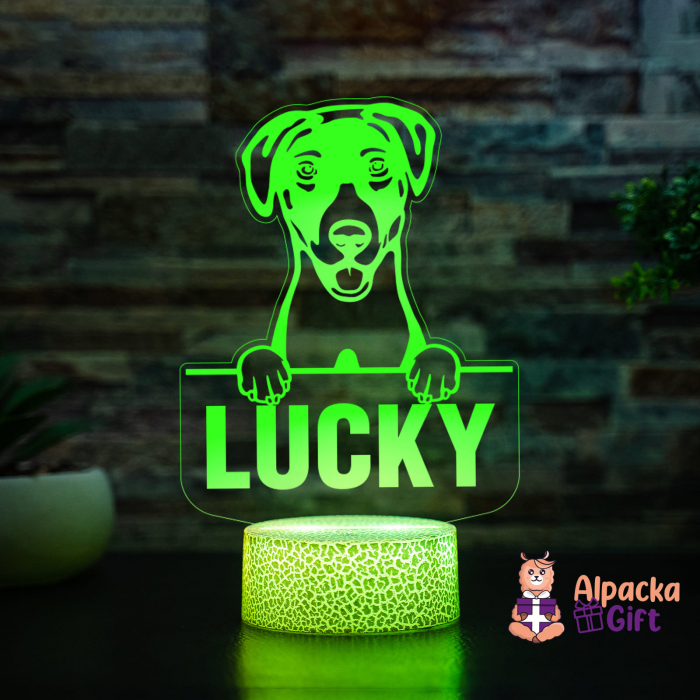 Lampă 3D - Blue Lacy [3]