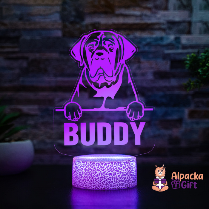 Lampă 3D - Boerboel [3]