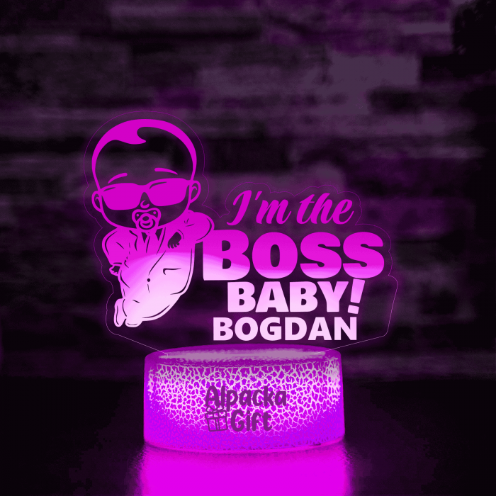 Lampă 3D - Boss Baby [2]
