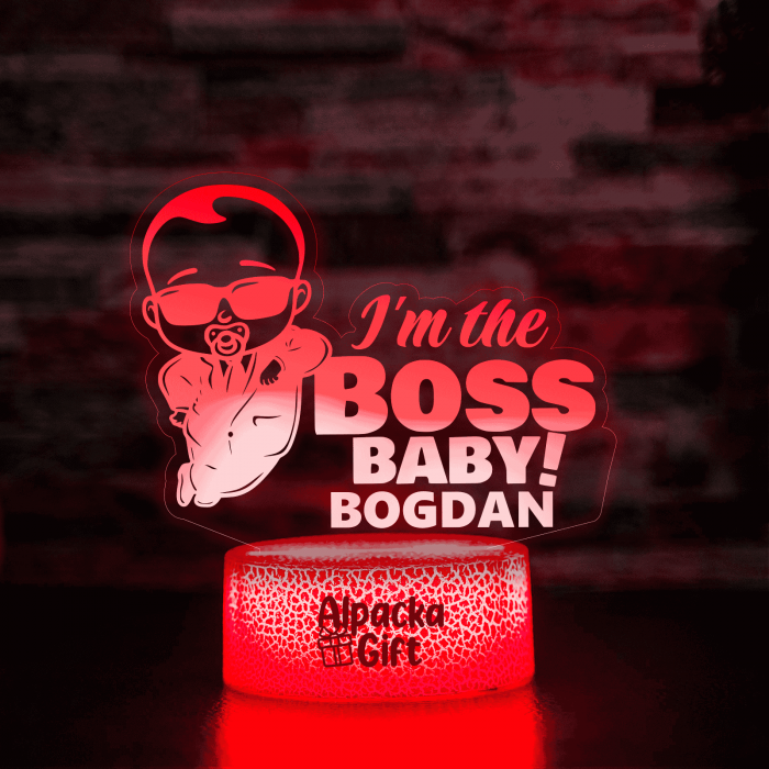 Lampă 3D - Boss Baby [4]
