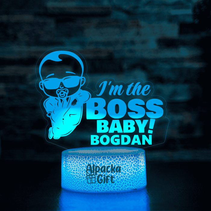 Lampă 3D - Boss Baby [3]