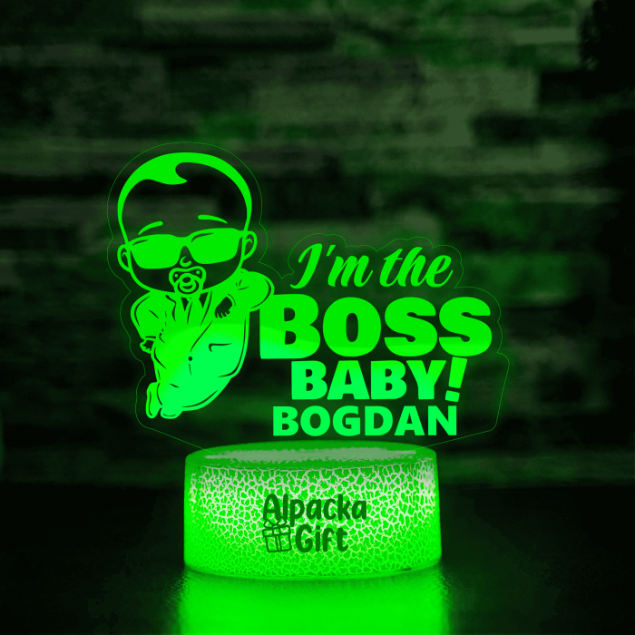Lampă 3D - Boss Baby [5]