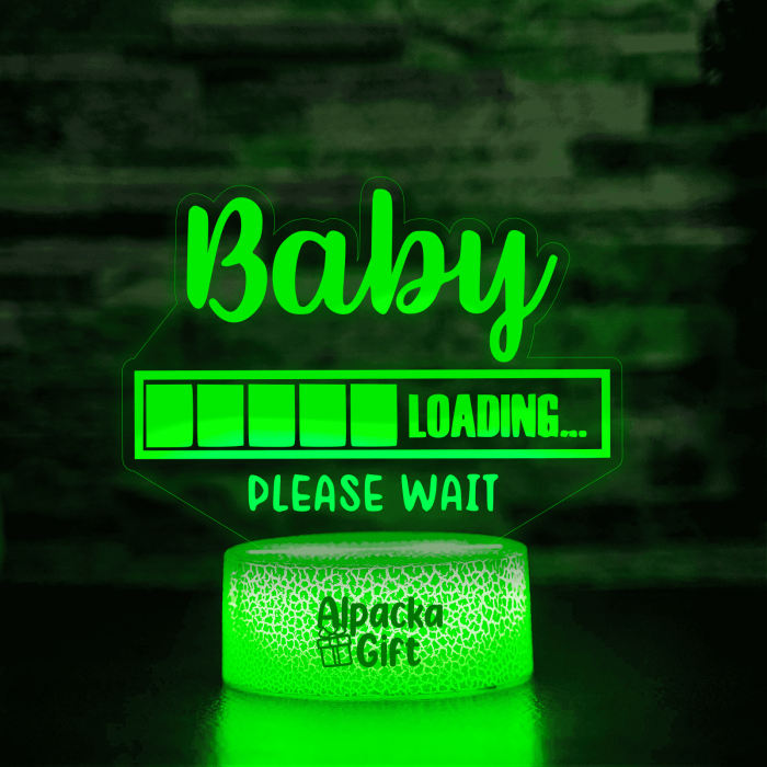Lampă 3D - Baby Loading [5]