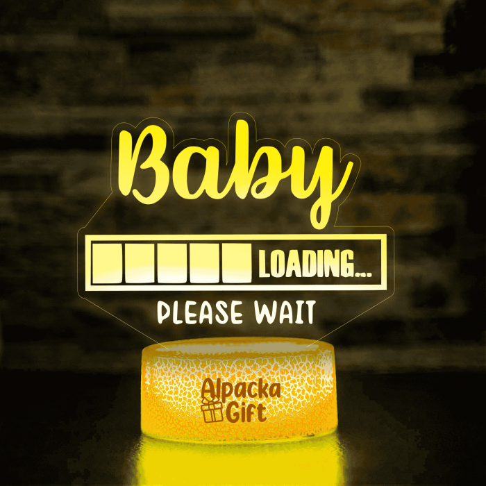 Lampă 3D - Baby Loading [3]