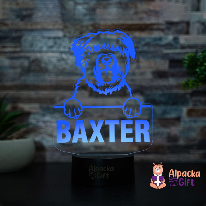 Lampă 3D - Bouviers des Flandres [4]