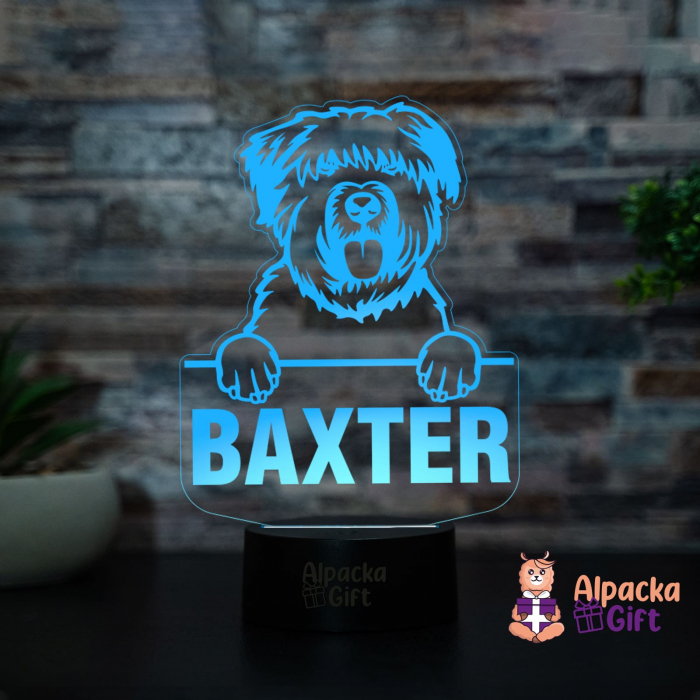 Lampă 3D - Bouviers des Flandres [2]