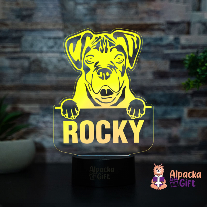 Lampă 3D - Boxer [4]