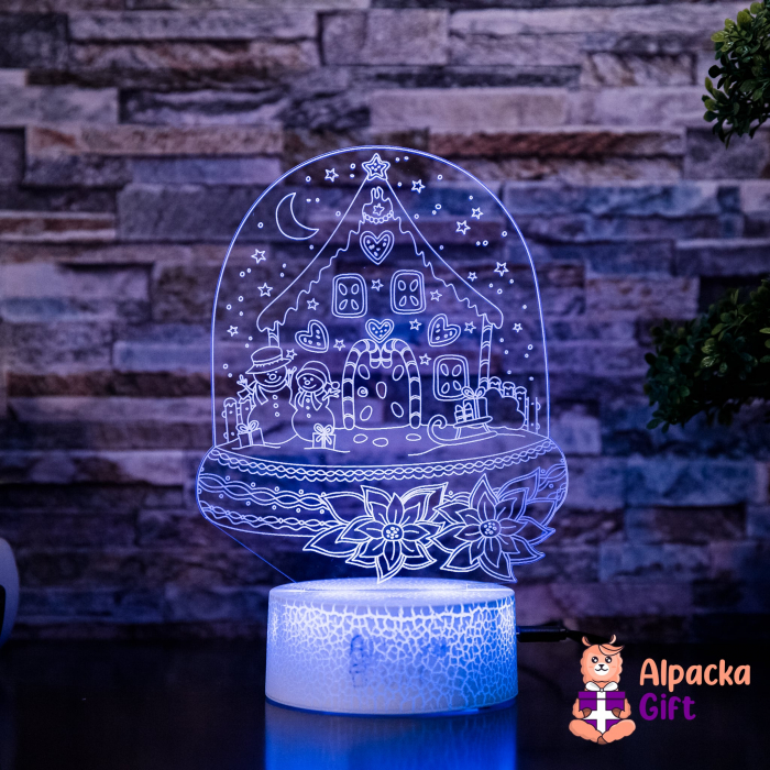 Lampa 3D Casa Din Turda Dulce [4]