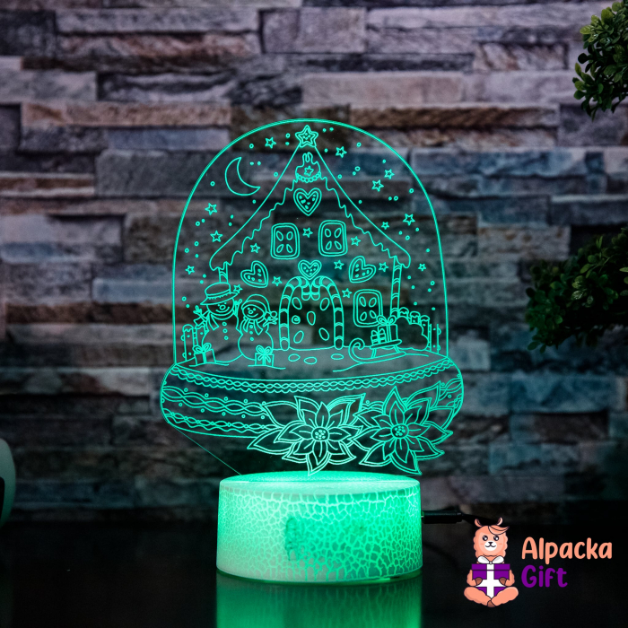 Lampa 3D Casa Din Turda Dulce [3]