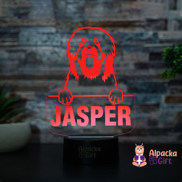 Lampă 3D - Briard [4]