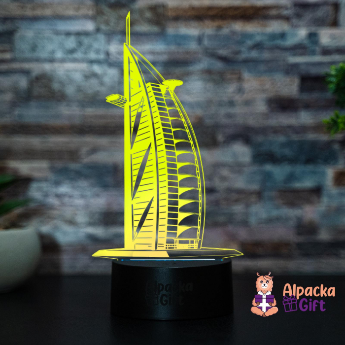 Lampa 3D Burj Al Arab [2]
