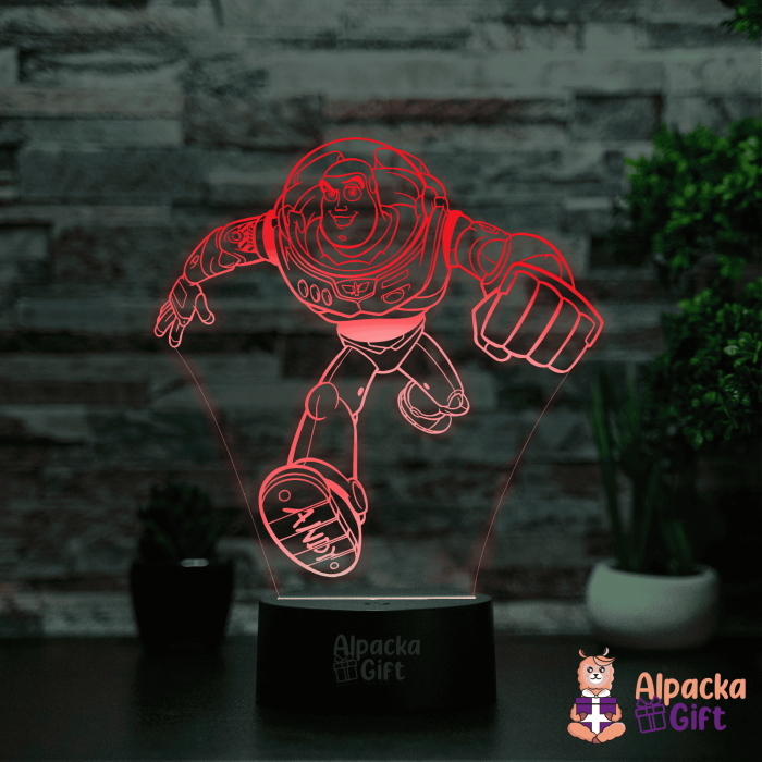 Lampă 3D -Buzz-Fulgerul [3]