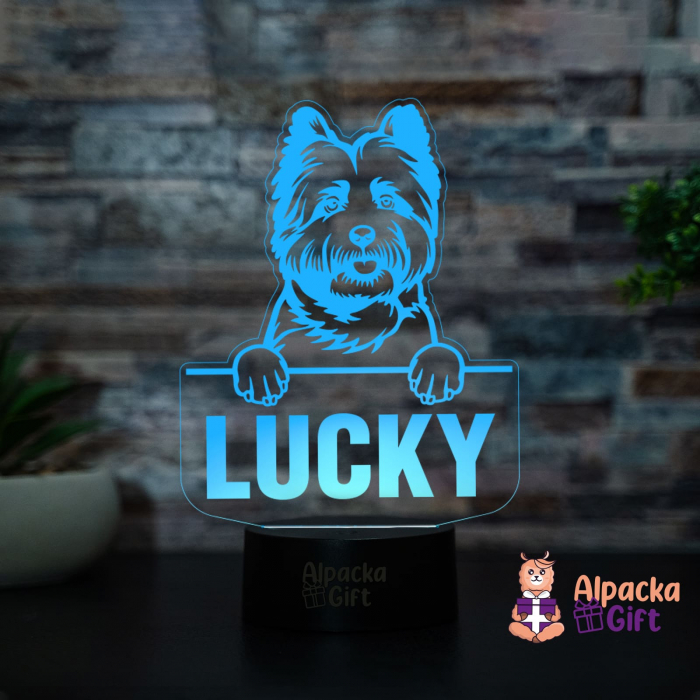 Lampă 3D - Cairn Terrier [2]