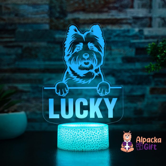 Lampă 3D - Cairn Terrier [2]