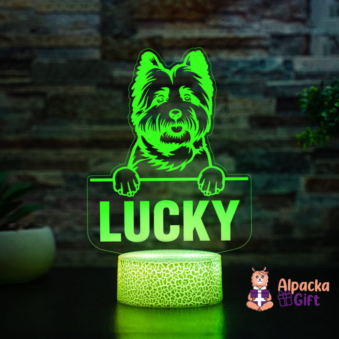 Lampă 3D - Cairn Terrier [3]
