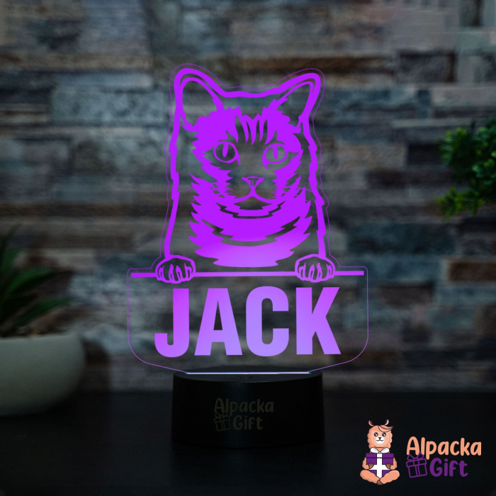 Lampă 3D Chartreux [3]