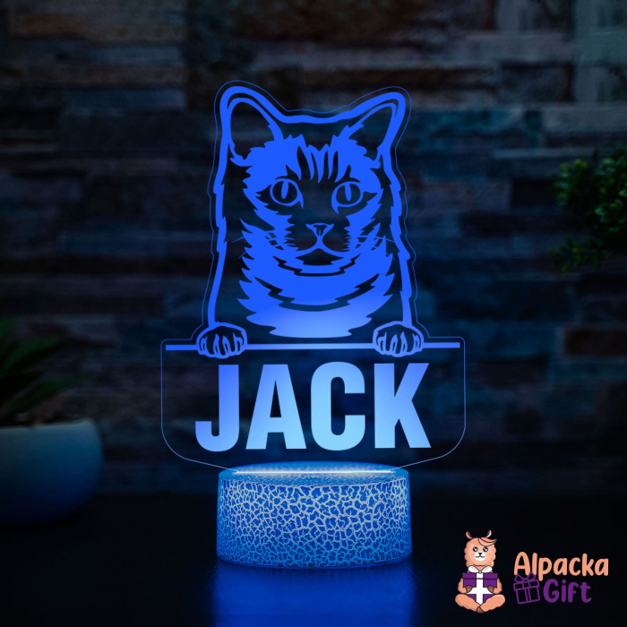 Lampă 3D Chartreux [4]