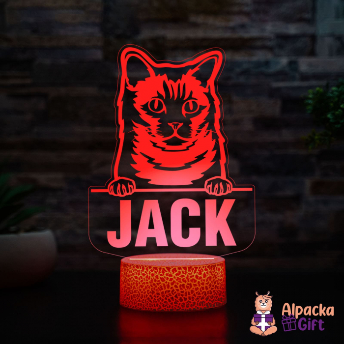 Lampă 3D Chartreux [5]