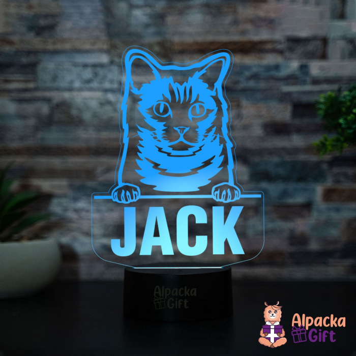 Lampă 3D Chartreux [2]