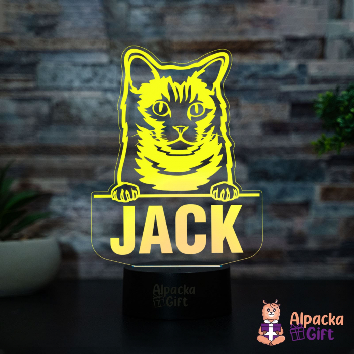 Lampă 3D Chartreux [4]