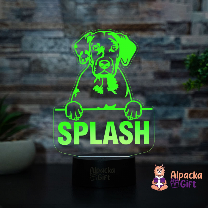 Lampă 3D - Catahoula [4]