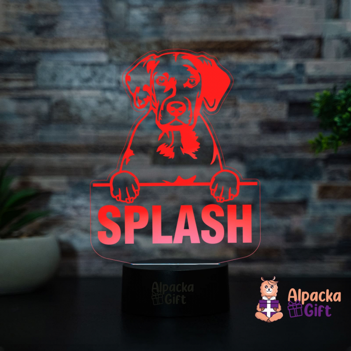 Lampă 3D - Catahoula [2]