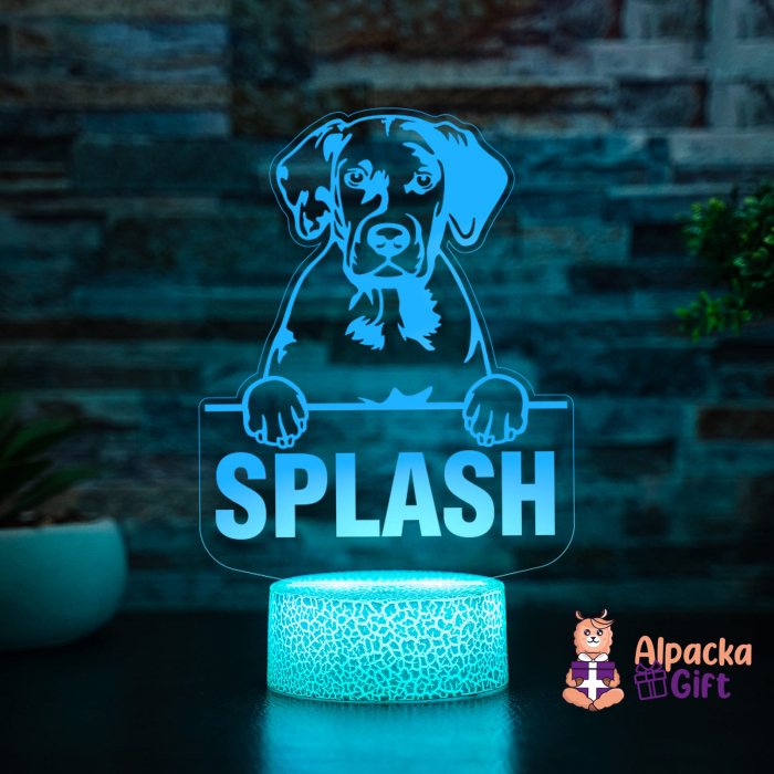 Lampă 3D - Catahoula [4]