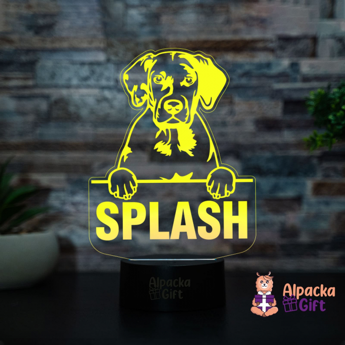 Lampă 3D - Catahoula [3]